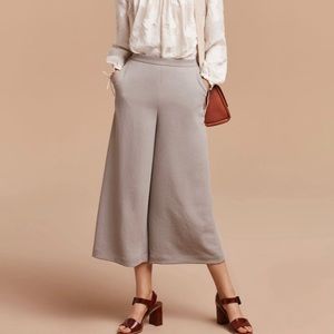 Wilfred Lalement high rise wide leg culottes.